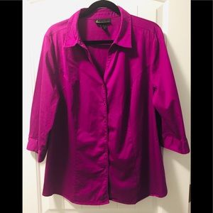 Lane Bryant button down shirt size 22